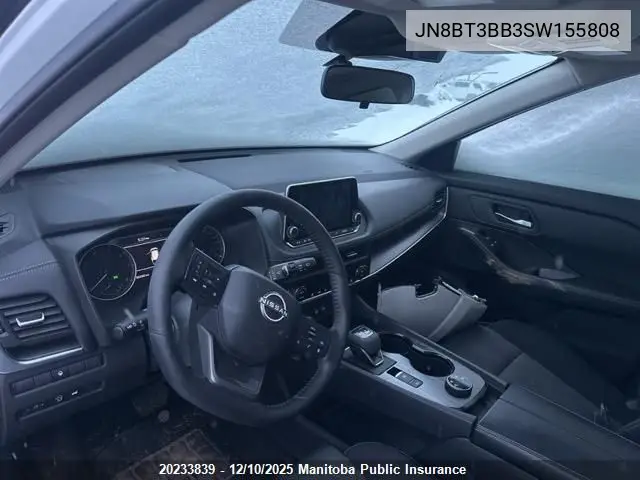 JN8BT3BB3SW155808 2025 Nissan Rogue Sv