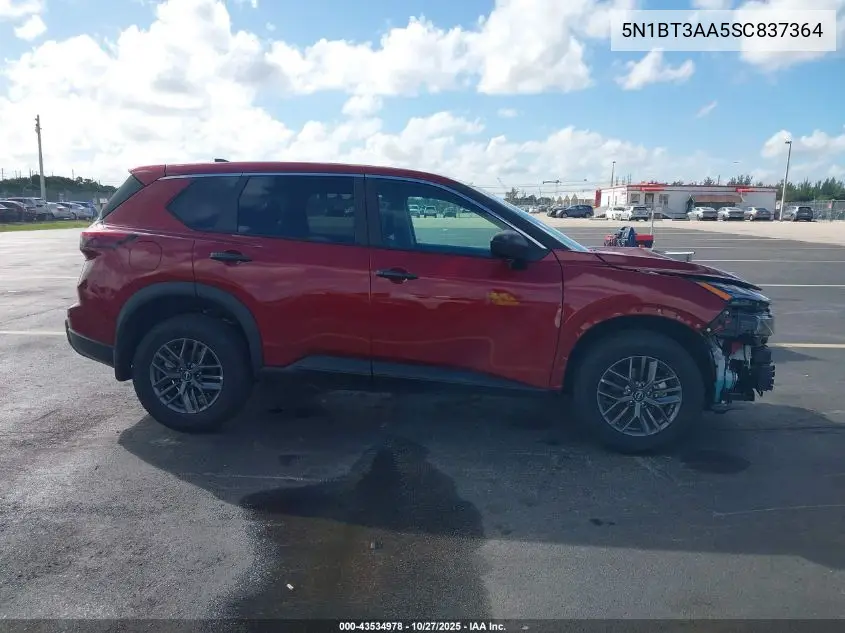5N1BT3AA5SC837364 2025 Nissan Rogue S Fwd