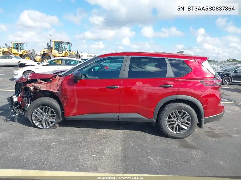 5N1BT3AA5SC837364 2025 Nissan Rogue S Fwd