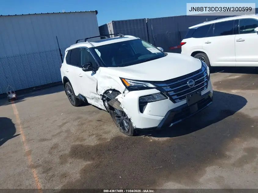 JN8BT3DD3SW300599 2025 Nissan Rogue Platinum Intelligent Awd
