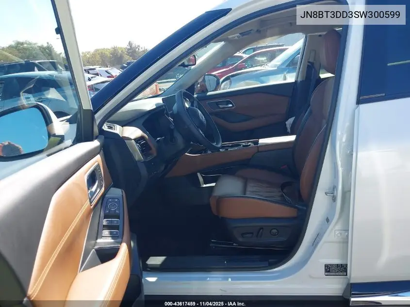 JN8BT3DD3SW300599 2025 Nissan Rogue Platinum Intelligent Awd