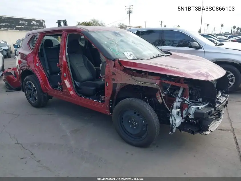 5N1BT3BA3SC866103 2025 Nissan Rogue Sv Fwd