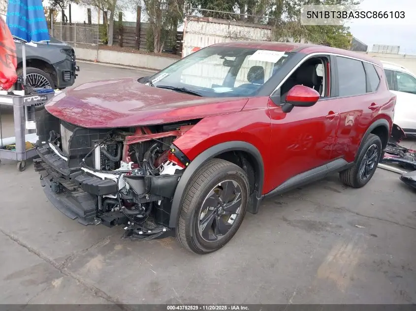 5N1BT3BA3SC866103 2025 Nissan Rogue Sv Fwd