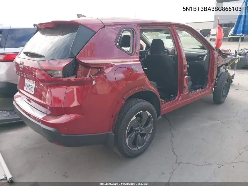 5N1BT3BA3SC866103 2025 Nissan Rogue Sv Fwd