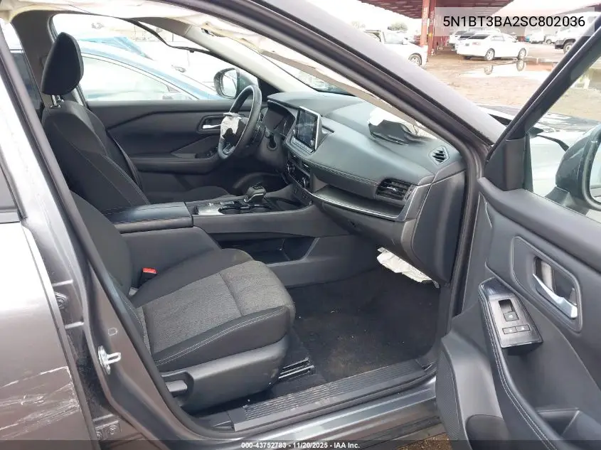 5N1BT3BA2SC802036 2025 Nissan Rogue Sv Fwd