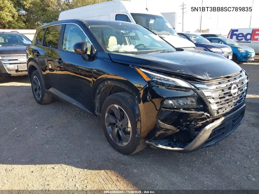 5N1BT3BB8SC789835 2025 Nissan Rogue Sv Intelligent Awd