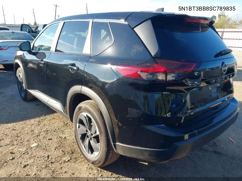 5N1BT3BB8SC789835 2025 Nissan Rogue Sv Intelligent Awd