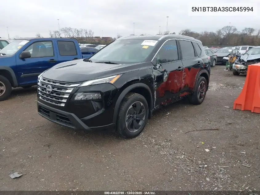 5N1BT3BA3SC845994 2025 Nissan Rogue Sv Fwd