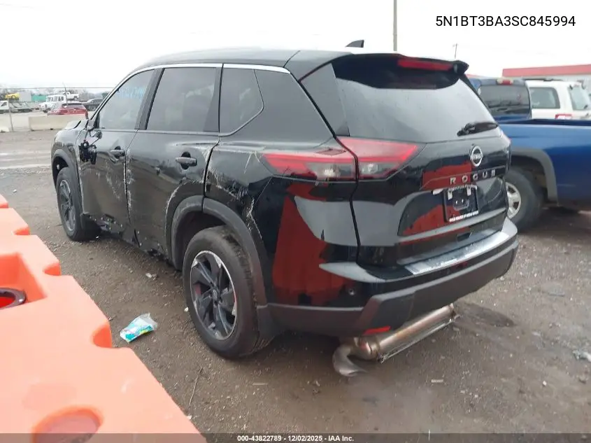 5N1BT3BA3SC845994 2025 Nissan Rogue Sv Fwd