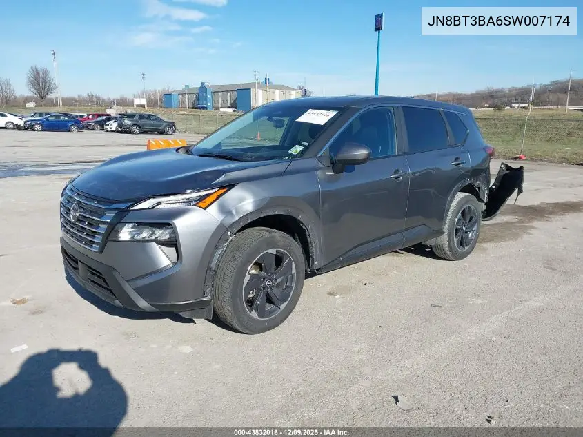 JN8BT3BA6SW007174 2025 Nissan Rogue Sv Fwd