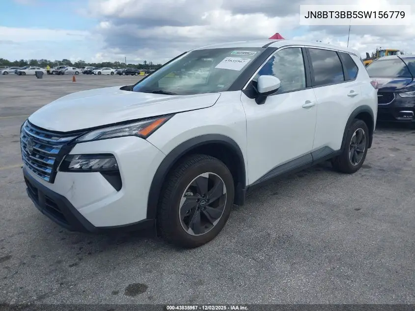 JN8BT3BB5SW156779 2025 Nissan Rogue Sv Intelligent Awd