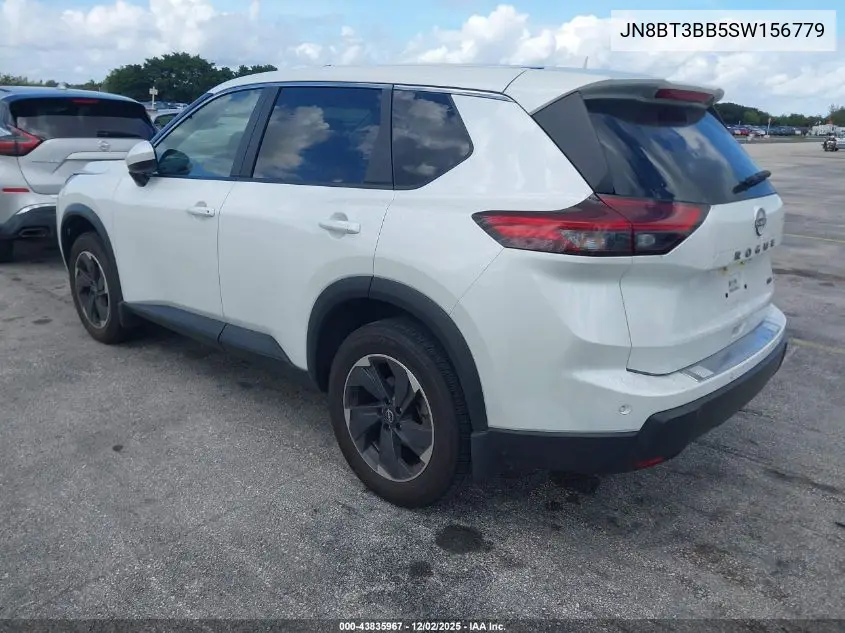 JN8BT3BB5SW156779 2025 Nissan Rogue Sv Intelligent Awd