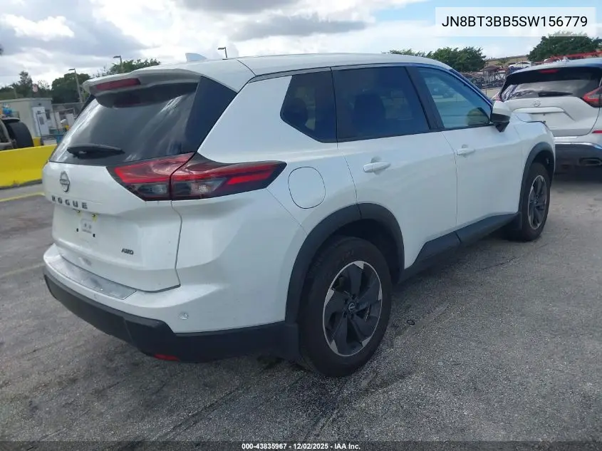 JN8BT3BB5SW156779 2025 Nissan Rogue Sv Intelligent Awd