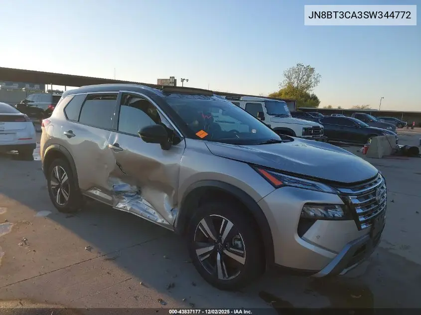 JN8BT3CA3SW344772 2025 Nissan Rogue Sl Fwd