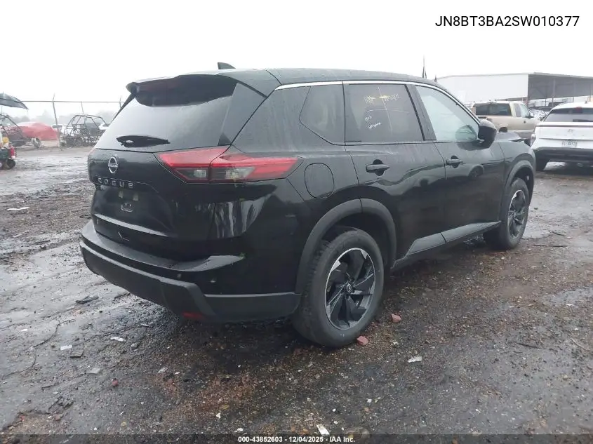 JN8BT3BA2SW010377 2025 Nissan Rogue Sv Fwd