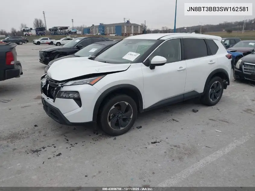 JN8BT3BB3SW162581 2025 Nissan Rogue Sv Intelligent Awd