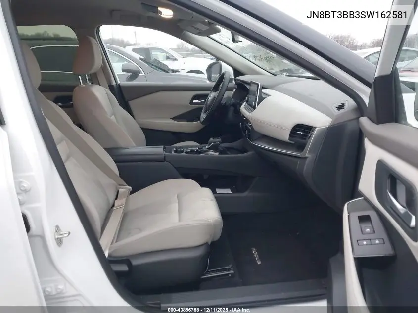 JN8BT3BB3SW162581 2025 Nissan Rogue Sv Intelligent Awd
