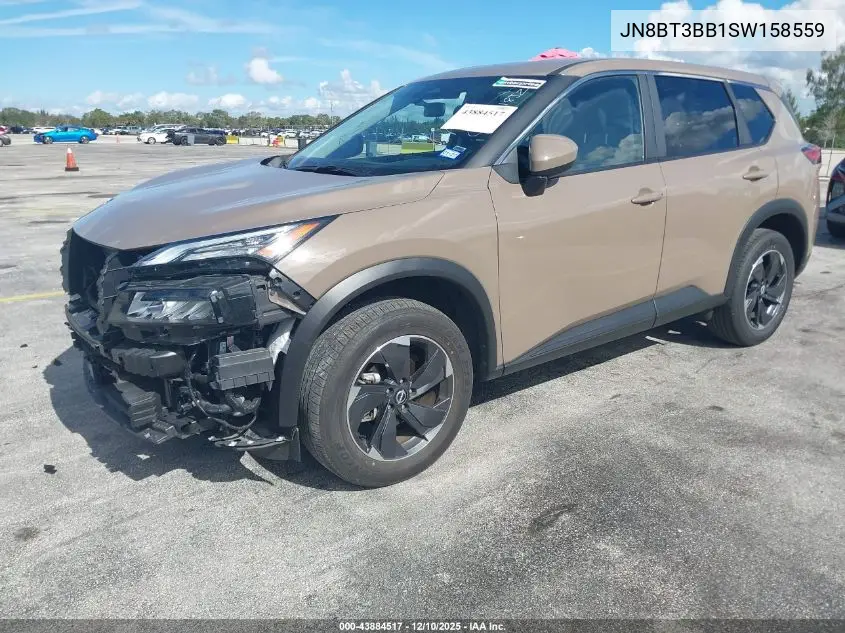 JN8BT3BB1SW158559 2025 Nissan Rogue Sv Intelligent Awd