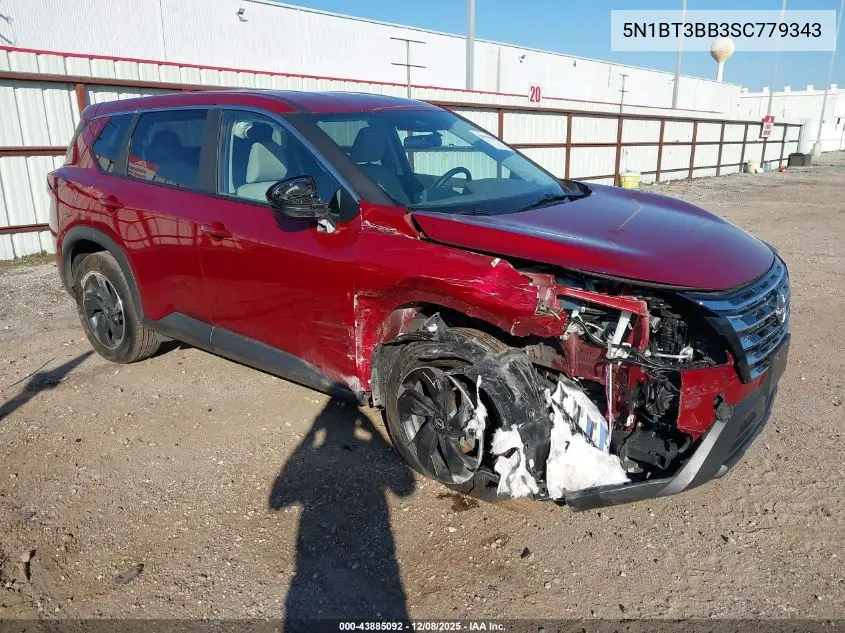 5N1BT3BB3SC779343 2025 Nissan Rogue Sv Intelligent Awd