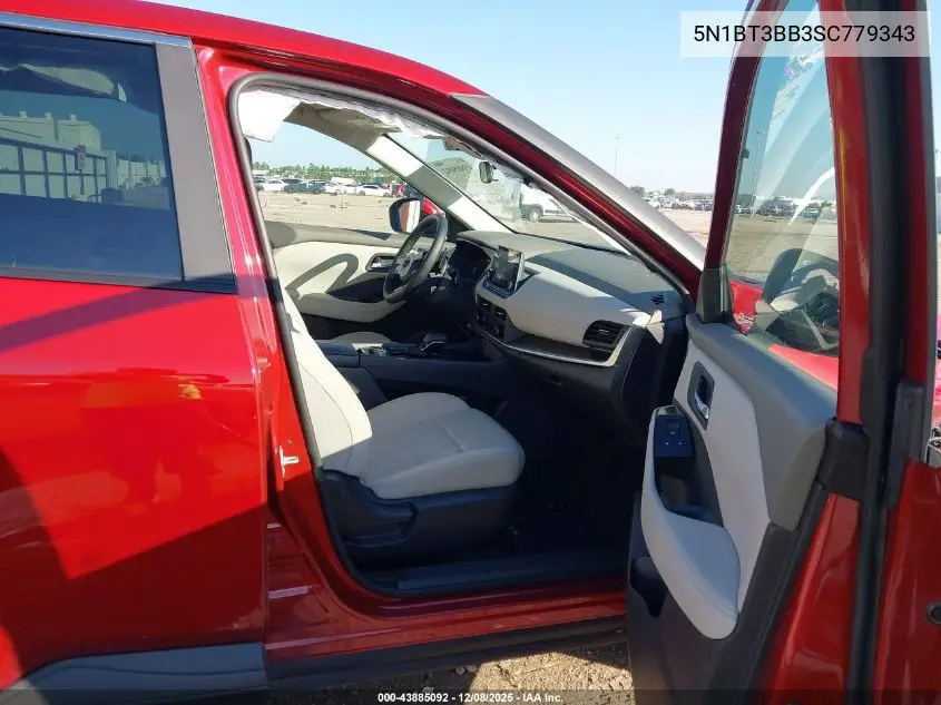 5N1BT3BB3SC779343 2025 Nissan Rogue Sv Intelligent Awd