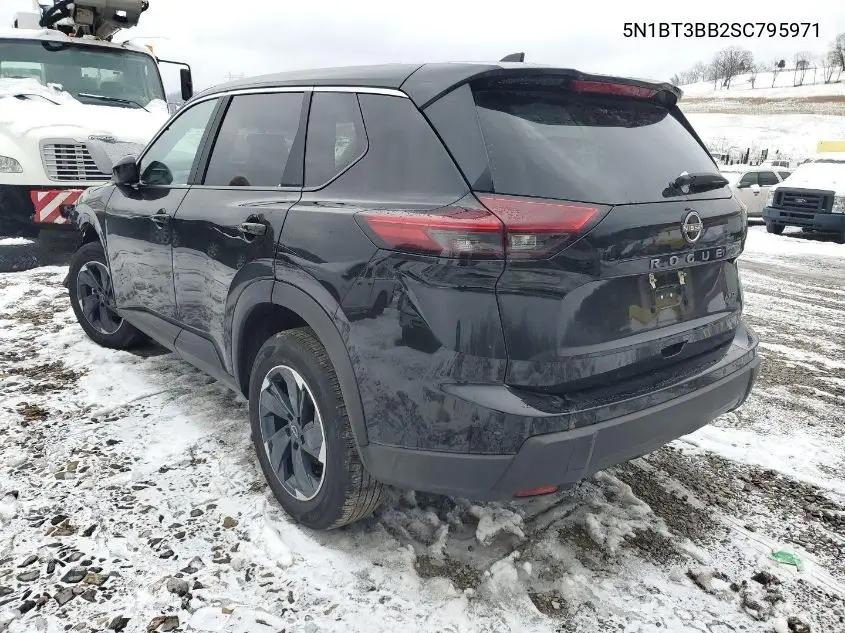 5N1BT3BB2SC795971 2025 Nissan Rogue Sv Intelligent Awd