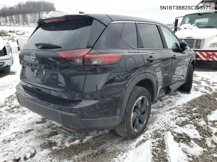 5N1BT3BB2SC795971 2025 Nissan Rogue Sv Intelligent Awd