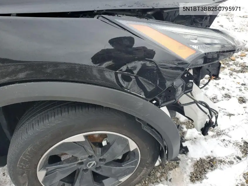 5N1BT3BB2SC795971 2025 Nissan Rogue Sv Intelligent Awd