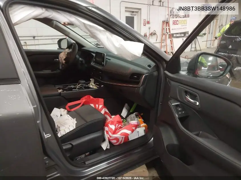JN8BT3BB3SW148986 2025 Nissan Rogue Sv Intelligent Awd
