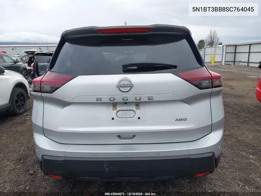 5N1BT3BB8SC764045 2025 Nissan Rogue Sv Intelligent Awd