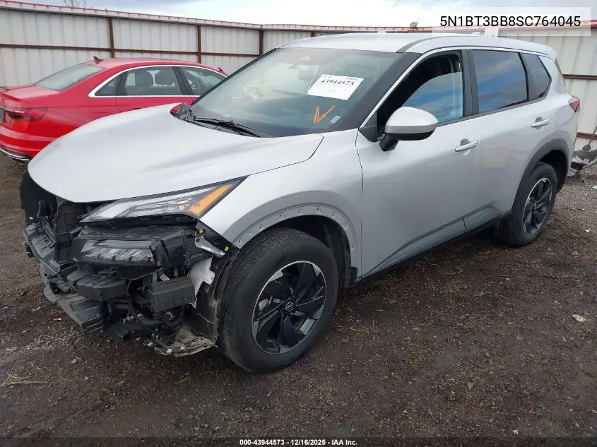 5N1BT3BB8SC764045 2025 Nissan Rogue Sv Intelligent Awd