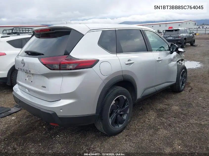 5N1BT3BB8SC764045 2025 Nissan Rogue Sv Intelligent Awd