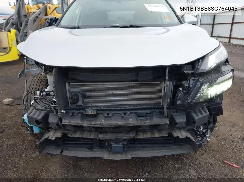 5N1BT3BB8SC764045 2025 Nissan Rogue Sv Intelligent Awd