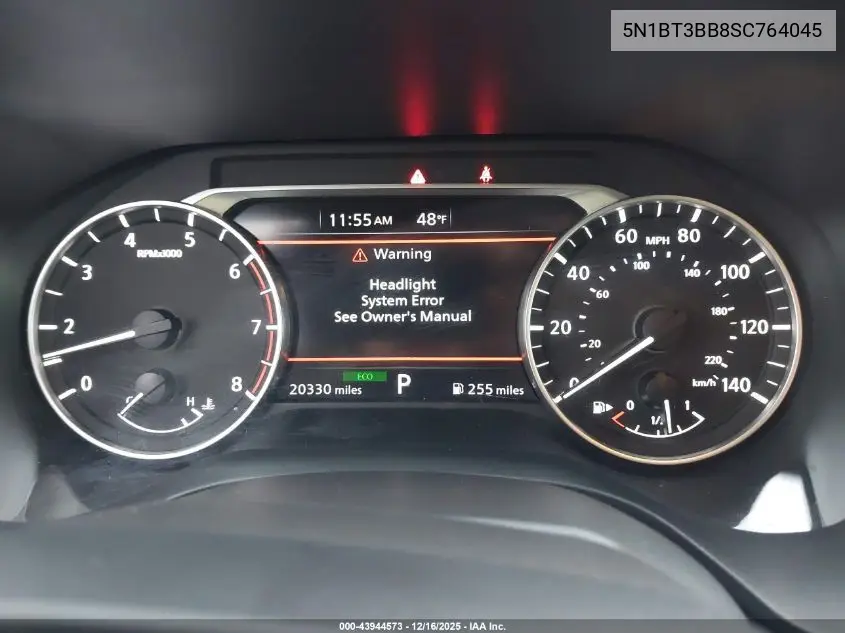 5N1BT3BB8SC764045 2025 Nissan Rogue Sv Intelligent Awd