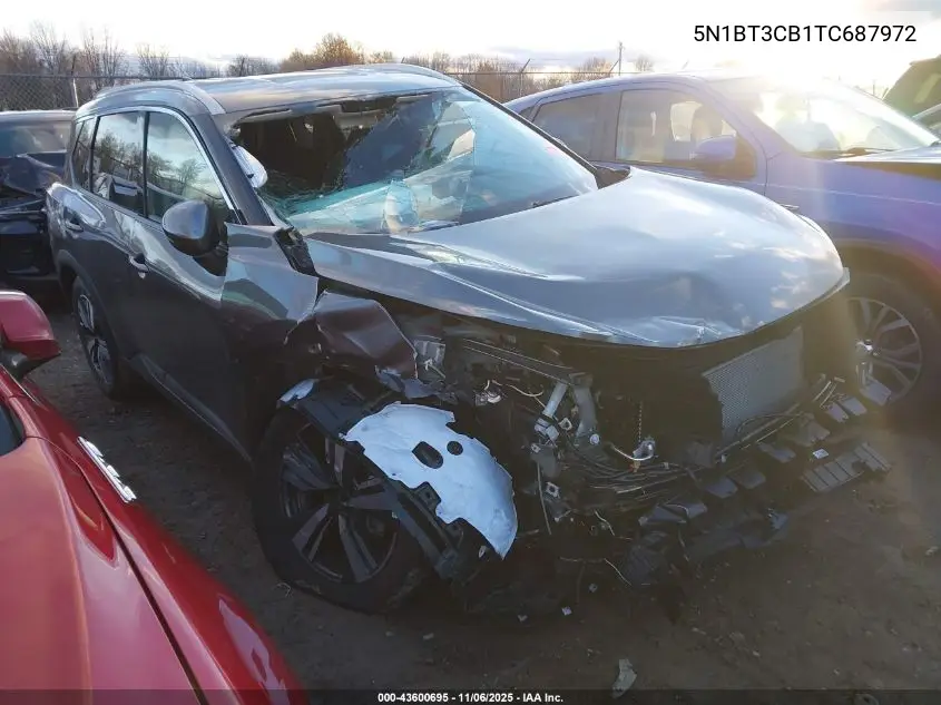 5N1BT3CB1TC687972 2026 Nissan Rogue Sl