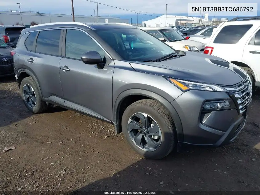 5N1BT3BB3TC686792 2026 Nissan Rogue Sv
