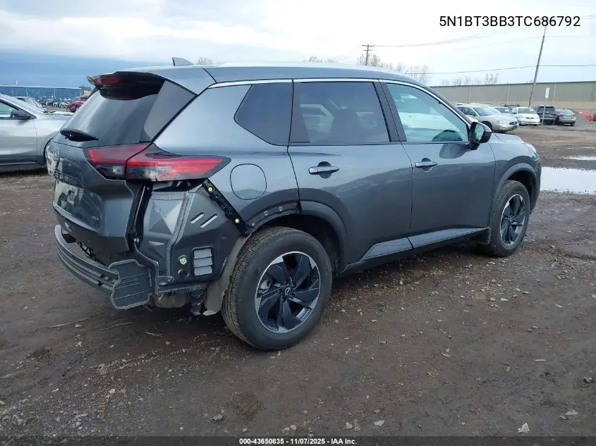 5N1BT3BB3TC686792 2026 Nissan Rogue Sv