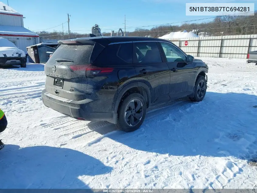 5N1BT3BB7TC694281 2026 Nissan Rogue Sv