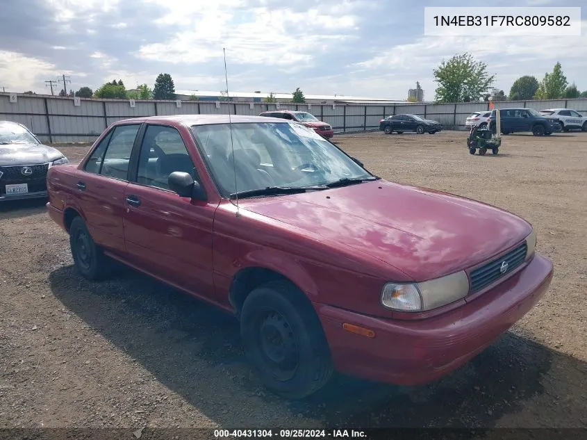 1994 Nissan Sentra E/Xe/Gxe/Le VIN: 1N4EB31F7RC809582 Lot: 40431304