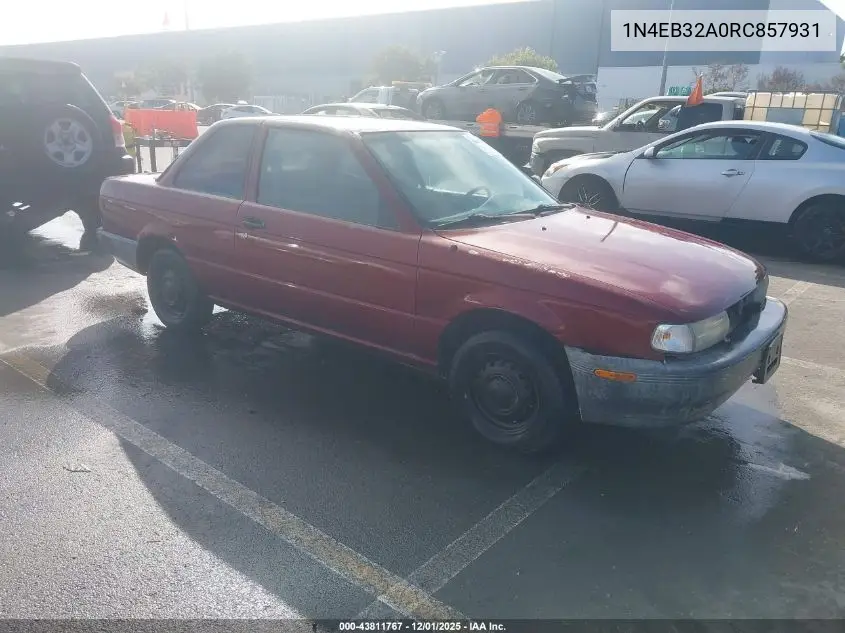 1N4EB32A0RC857931 1994 Nissan Sentra E/Xe/Se/Le