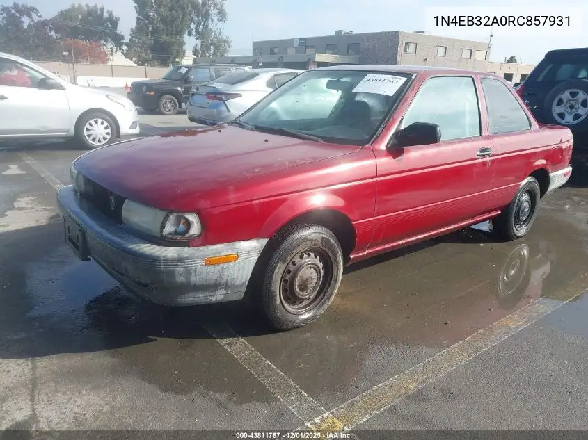 1N4EB32A0RC857931 1994 Nissan Sentra E/Xe/Se/Le