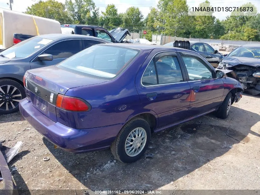 1N4AB41D1SC716873 1995 Nissan Sentra Xe/Gxe/Gle