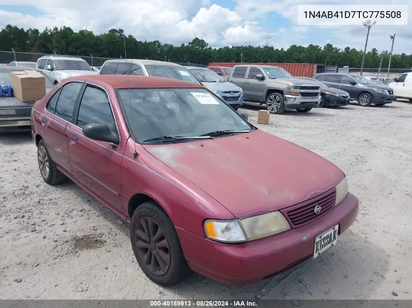 1N4AB41D7TC775508 1996 Nissan Sentra E/Xe/Gxe/Gle