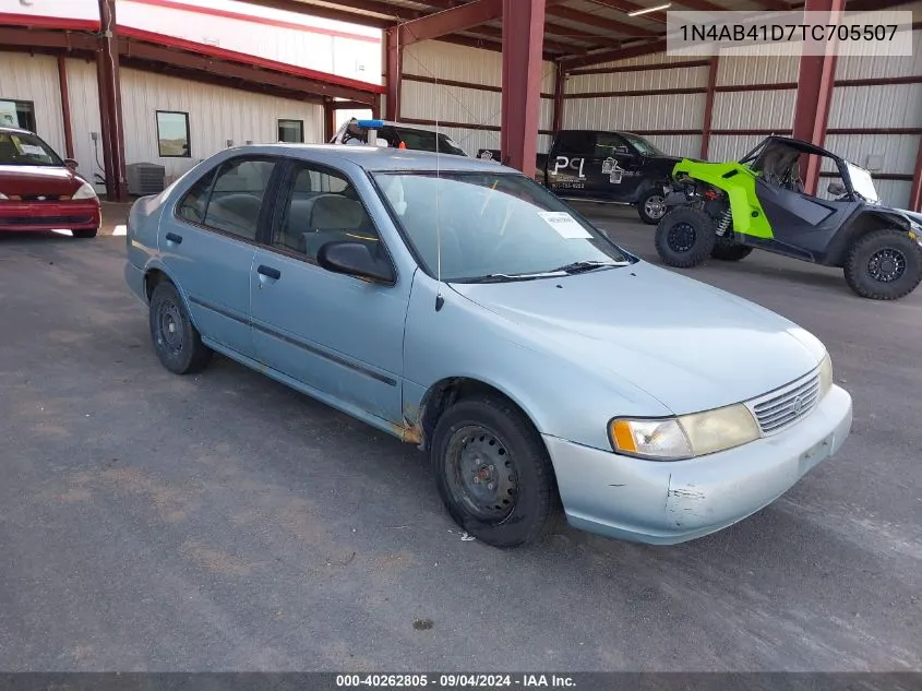 1996 Nissan Sentra E/Xe/Gxe/Gle VIN: 1N4AB41D7TC705507 Lot: 40262805