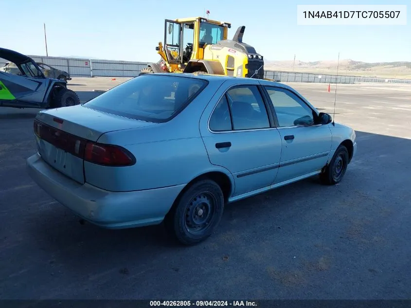 1N4AB41D7TC705507 1996 Nissan Sentra E/Xe/Gxe/Gle