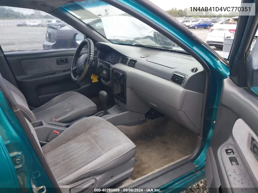 1997 Nissan Sentra Gle/Gxe/Xe VIN: 1N4AB41D4VC770351 Lot: 40290869