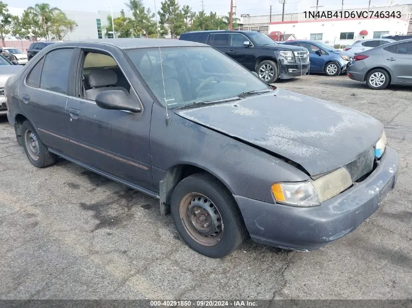 1997 Nissan Sentra Gle/Gxe/Xe VIN: 1N4AB41D6VC746343 Lot: 40291850