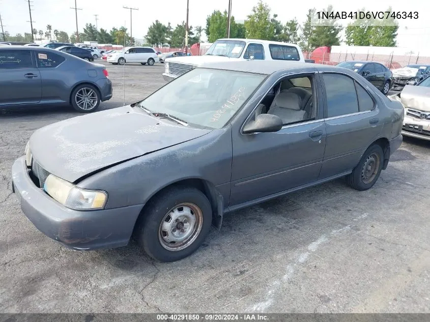 1997 Nissan Sentra Gle/Gxe/Xe VIN: 1N4AB41D6VC746343 Lot: 40291850