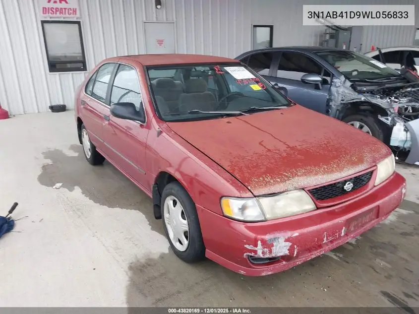 3N1AB41D9WL056833 1998 Nissan Sentra Gxe/Xe