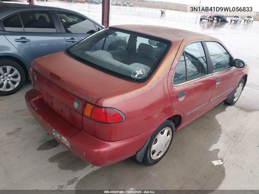 3N1AB41D9WL056833 1998 Nissan Sentra Gxe/Xe