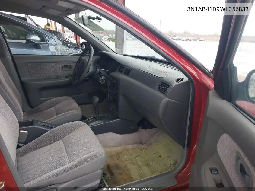 3N1AB41D9WL056833 1998 Nissan Sentra Gxe/Xe